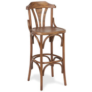 Taburete Bar de Madera Haya Barnizada Modelo 24
