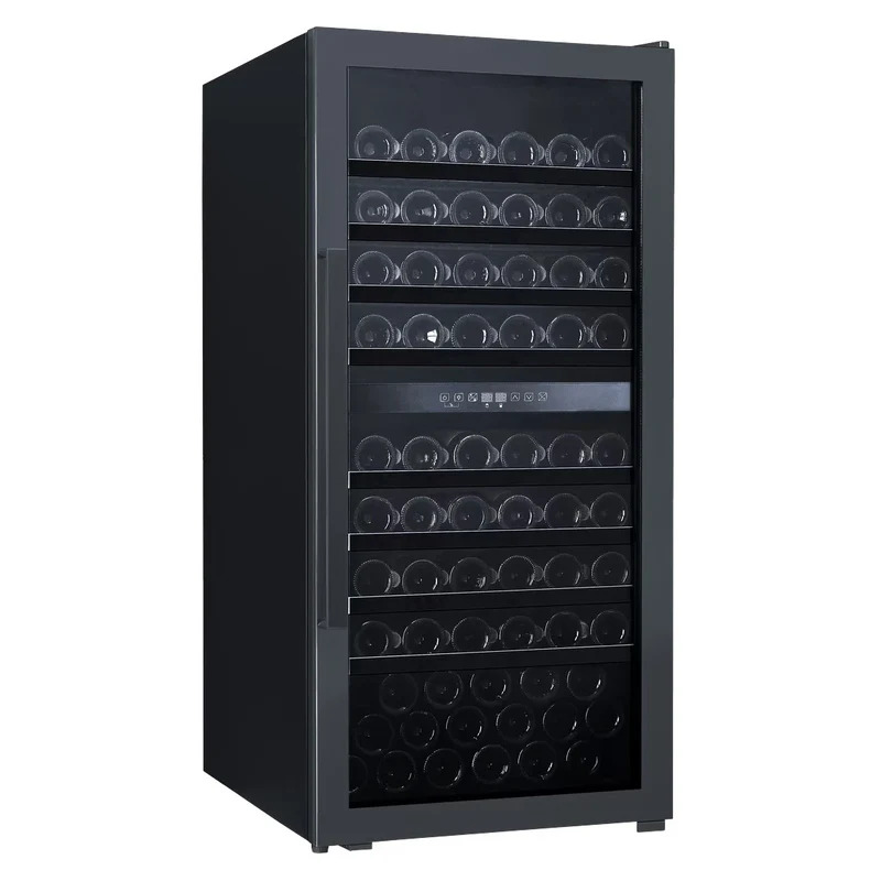 Vinoteca Nestor M Wine NWT2105FN1 de 105 botellas, 2 zonas y libre instalación