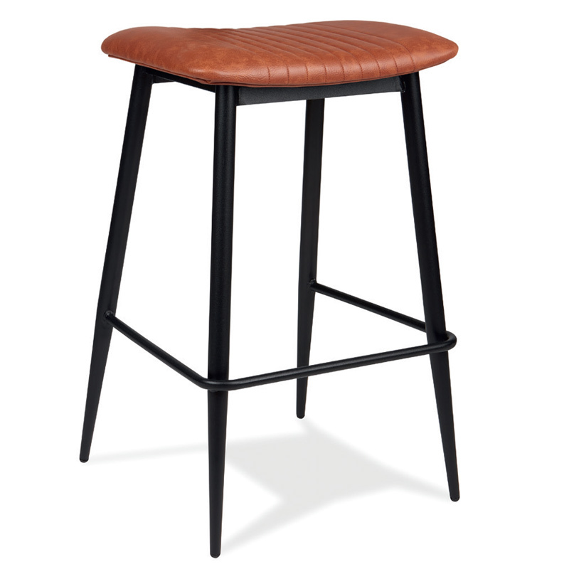 Taburete Armazón de Tubo Acerado Plastificado Ref.M5130 