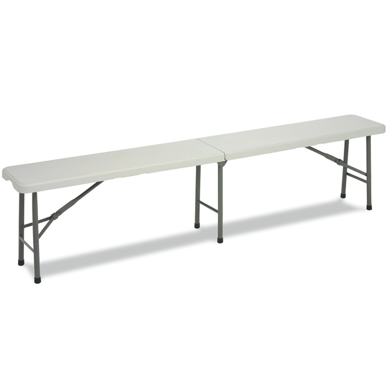Banco Plegable de Tubo Acerado Gris Ref.M911 