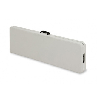 Banco Plegable de Tubo Acerado Gris Ref.M911 