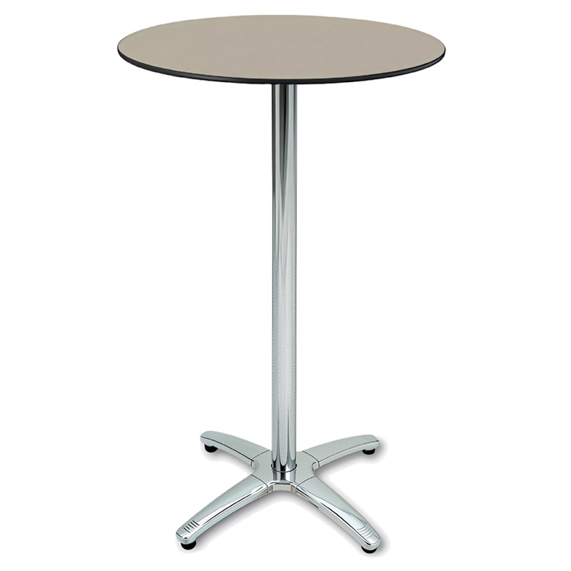 Mesa Alta Tubo en Aluminio Anodizado Ref.M393 