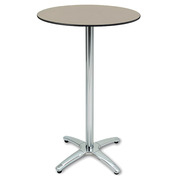 Mesa Alta Bar Tubo en Aluminio Anodizado Ref.M393 
