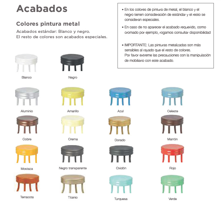 Silla Apilable Asiento en Rejilla Metálica Modelo 105