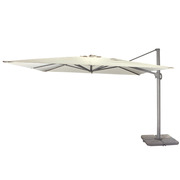Parasol Lateral con Brazo 4 x 4 Metros Poliéster Crudo Modelo M7525