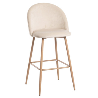 Taburete Tindel de Terciopelo