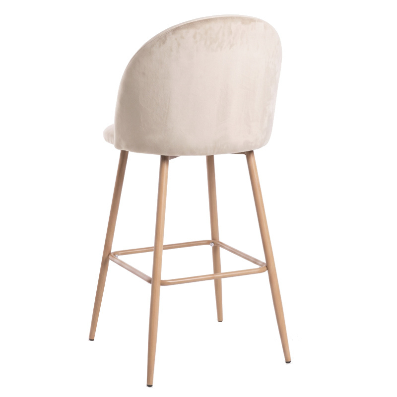 Taburete Tindel de Terciopelo