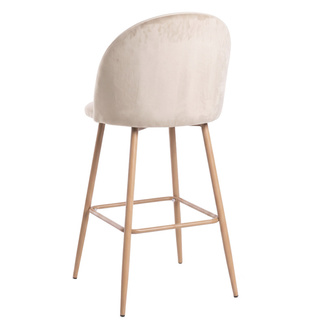 Taburete Tindel de Terciopelo