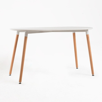 Mesa Nera Ovalada 80 x 130 cm