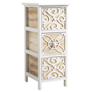 Mueble Auxiliar Walfle Estrecho 3 Cajones 