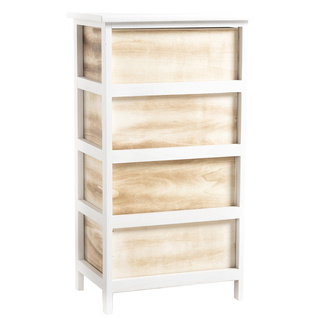 Mueble Auxiliar Walfle Ancho 4 Cajones 