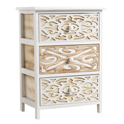 Mueble Auxiliar Walfle Ancho 3 Cajones  