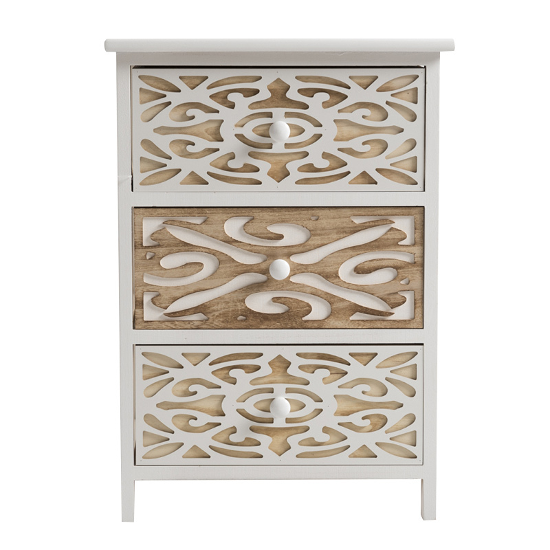 Mueble Auxiliar Walfle Ancho 3 Cajones  