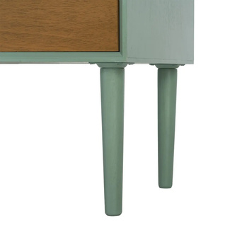 Cómoda en DM Verde Natural 3 Cajones 35 x 75 x 75 cm 