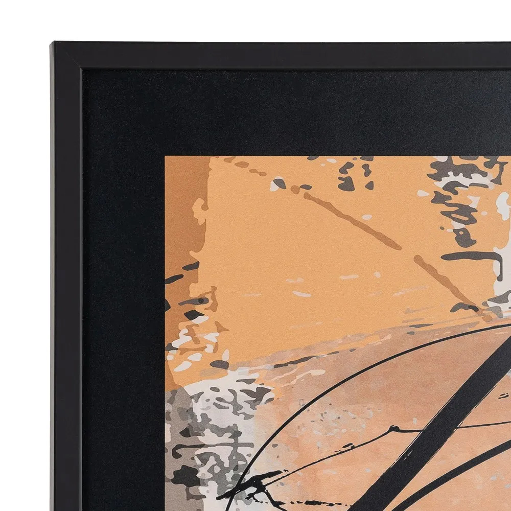 Cuadro Abstracto Impreso en Madera DM 3 x 73 x 73 cm 