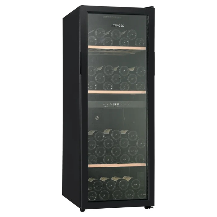 Vinoteca Caviss CT2PL100CB de 100 botellas y 2 zonas