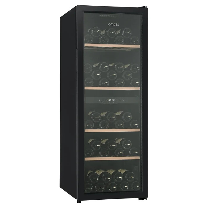 Vinoteca Caviss CT2PL91CB 91 botellas y 2 zonas de temperatura