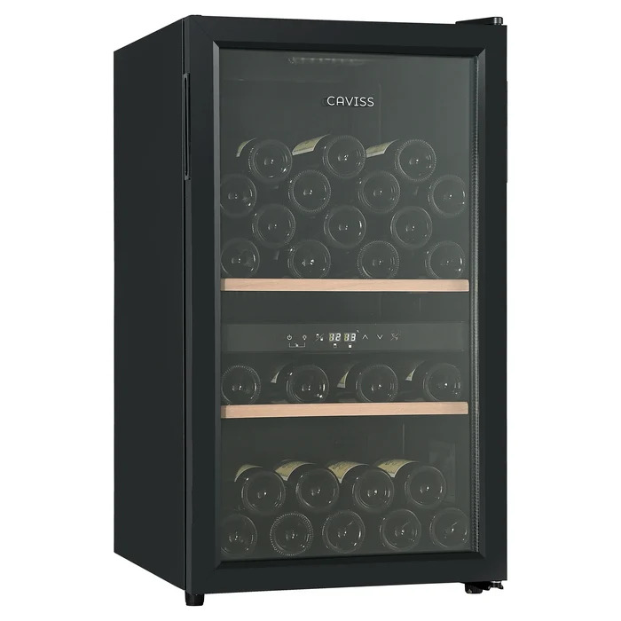 Vinoteca Caviss CT2PL56CB 56 botellas, 2 zonas bajo conusmo