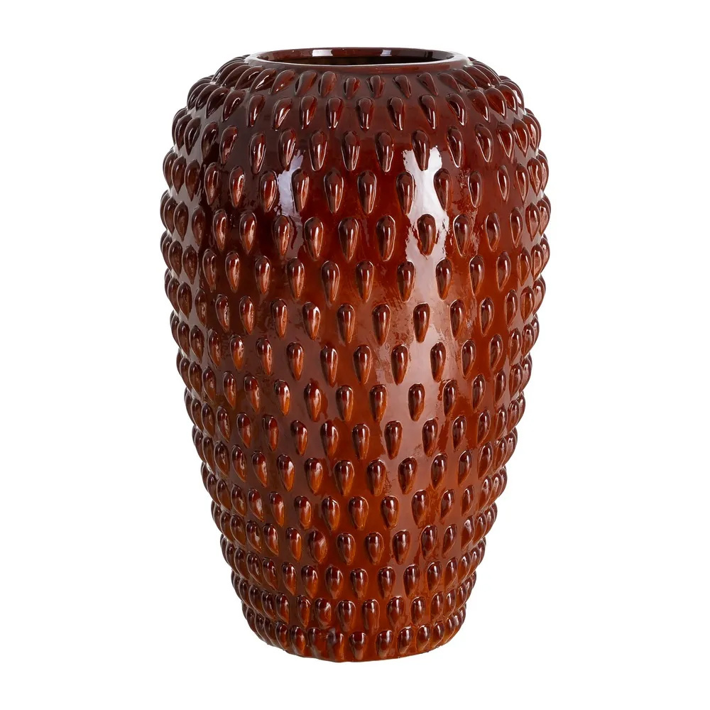 Jarrón Cerámica Terracota 34 x 34 x 52 cm 