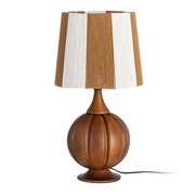 Lámpara de Mesa Madera Marrón 24 x 24 x 47,5 cm 