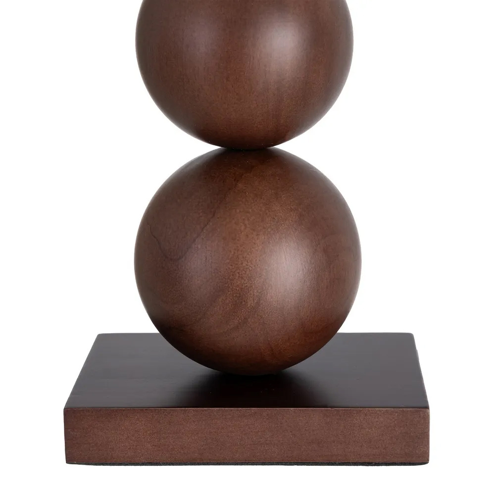 Lámpara de Mesa Madera de Roble 27 x 27 x 50 cm 
