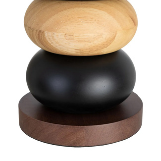 Lámpara de Mesa en Madera de Roble 27 x 27 x 50 cm 