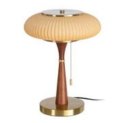Lámpara de Mesa Madera de Fresno 30 x 30 x 40 cm 