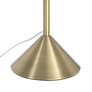 Lámpara de Mesa en Metal Dorado 39 x 39 x 108 cm 