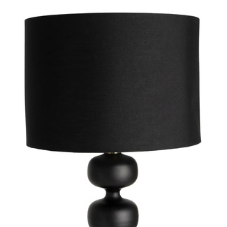 Lámpara de Suelo Metal Negro 35 x 35 x 154 cm