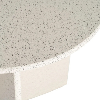 Mesita Auxiliar de Madera DM Blanca 60 x 60 x 60 cm 