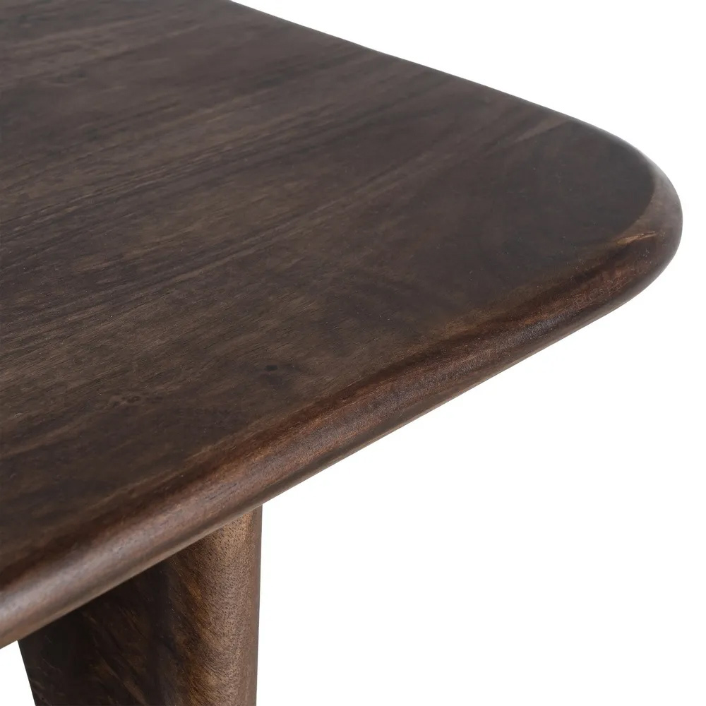 Mesita Auxiliar de Madera de Mango 45 x 45 x 55 cm 