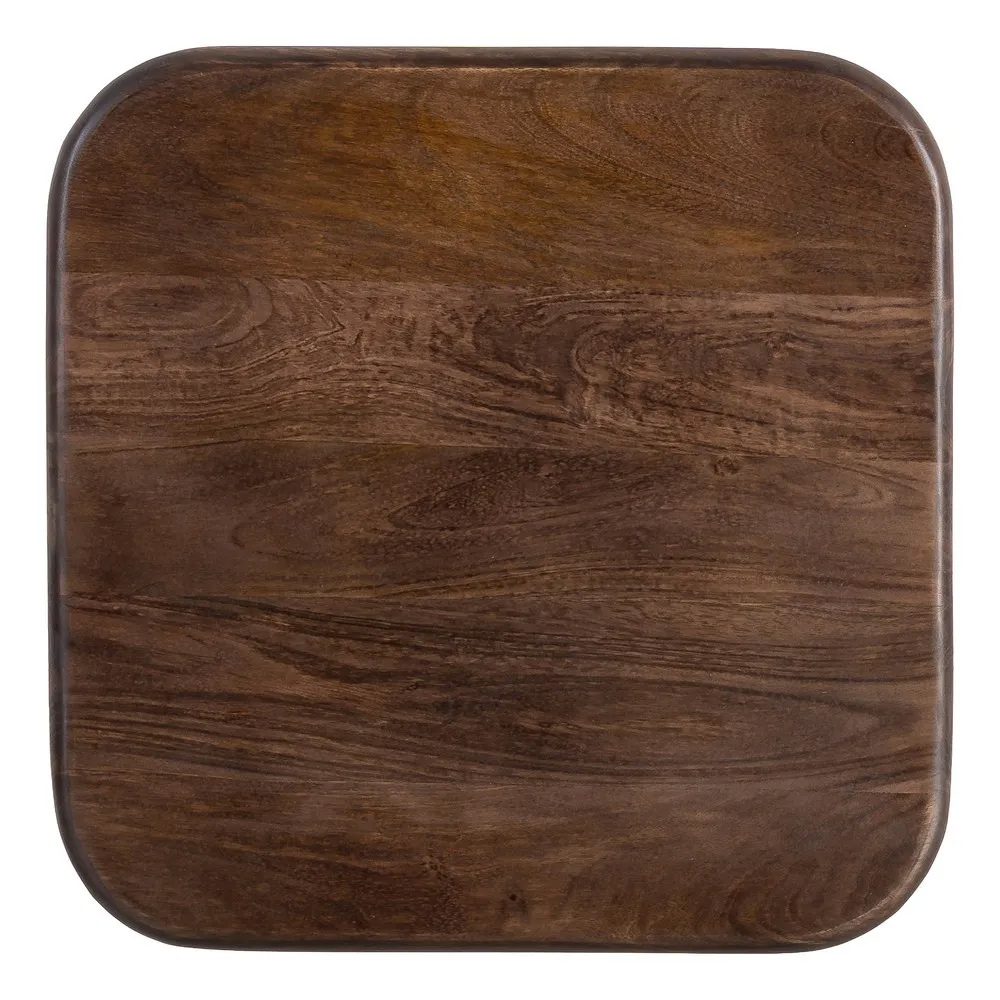 Mesita Auxiliar de Madera de Mango 45 x 45 x 55 cm 