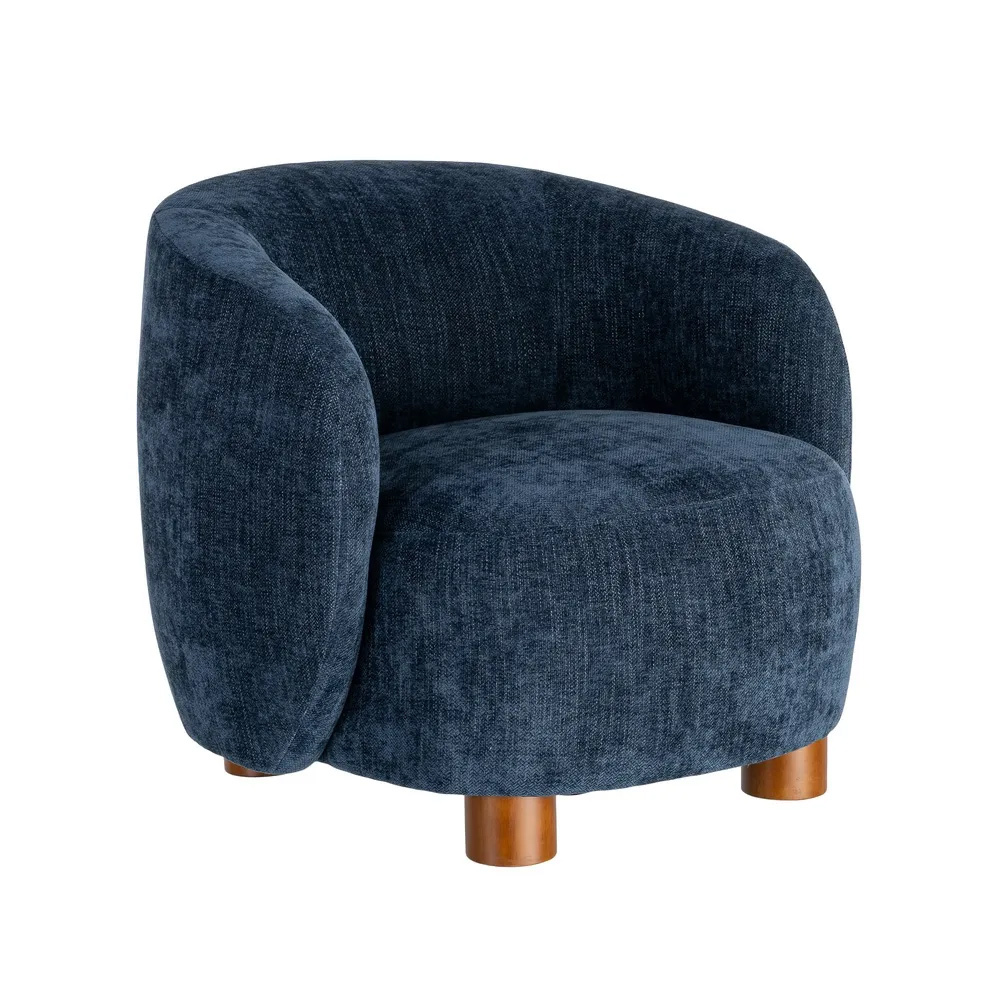 Sillón de Madera y Tejido de Poliéster 82 x 73 x 70 cm 