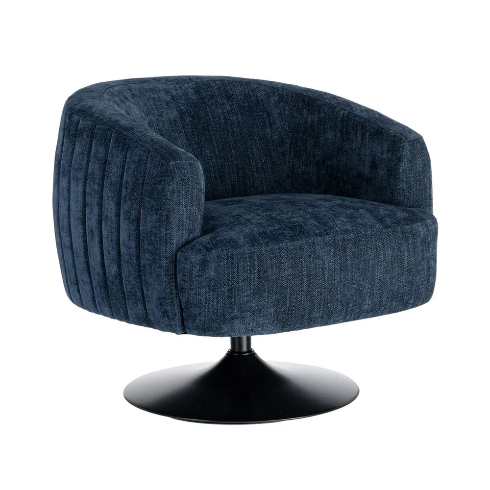 Sillón Giratorio en Poliéster 80 x 73 x 73 cm 