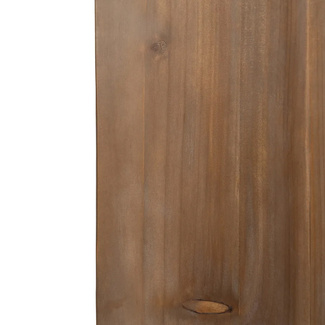 Espejo de Madera de Abeto Natural 7,5 x 110 x 185 cm 