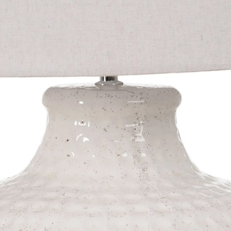 Lámpara de Mesa Blanca 43 x 43 x 57,5 cm 