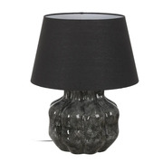 Lámpara Mesa Base en Cerámica Gris 50 x 50 x 62,5 cm 