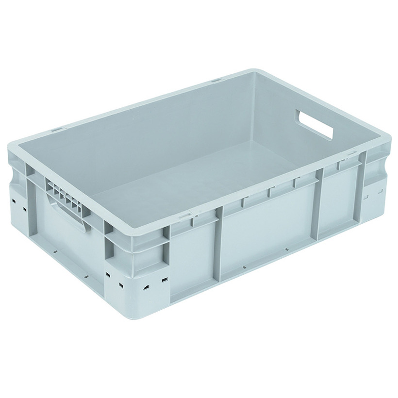 Caja Plástica Norma Euro Cerrada Gris 40 x 60 x 17 cm 