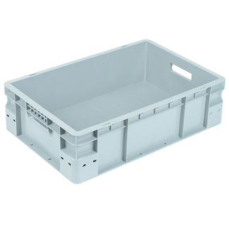 Caja Plástica Norma Euro Cerrada Gris 40 x 60 x 17 cm 