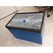 Lote de 170 cajas plásticas azules usadas 40 x 60 x 40 cm 