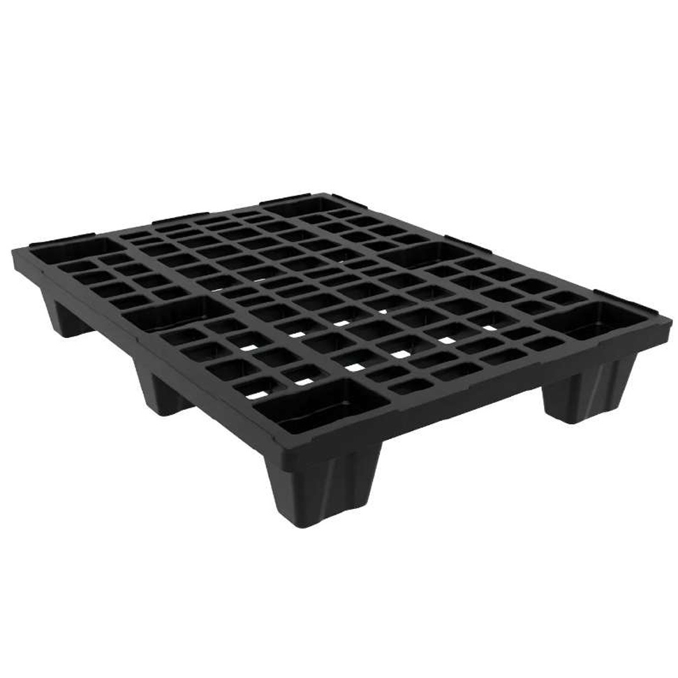 Palet de Plástico Tipo Exportación Encajable 60 x 80 x 15 cm 