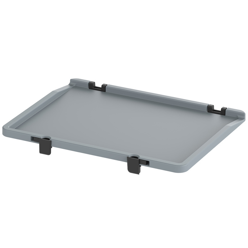 Tapa de Plástico con Bisagras para Cajas Eurobox 