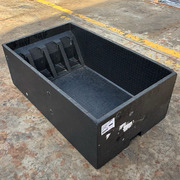 Lote de 678 Cajas Apilables Negras Usadas 60 x 100 x 35 cm 