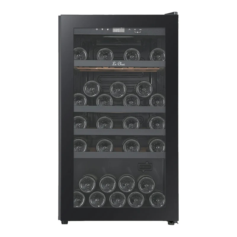 Vinoteca Le Chai LCT1FS49 49 botellas negro