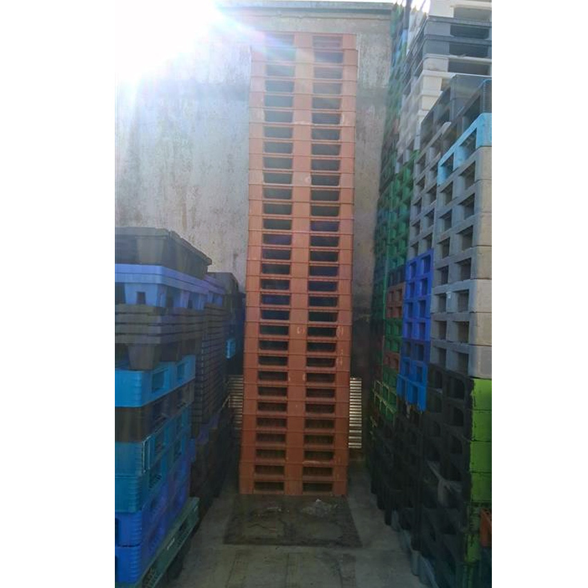 Lote 32 Palets Rejados Usados 6 Patines 100 x 100 cm