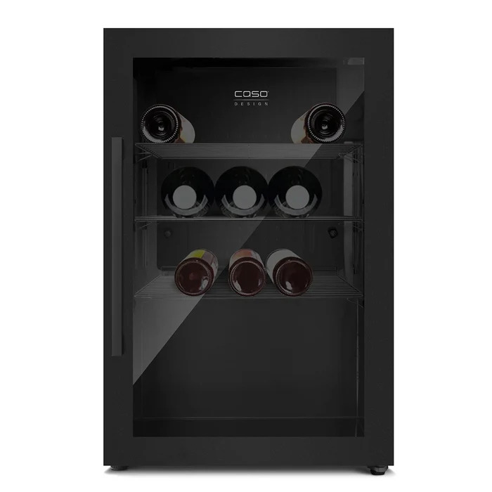 Refrigerador de bebidas Caso Design Barbecue Cooler Black S-R de 63 litros