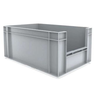 Caja Frente Abierto Eurobox 40 x 60 x 29 cm Ref.SPK 4628OF