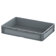 Caja Plástica Base y Paredes Sólida 40 x 60 x 10 cm